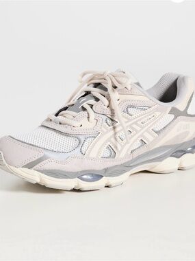 ASICS Gel-NYC Sneakers in Gray and Cream